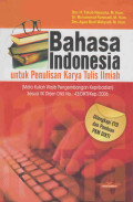 BAHASA INDONESIA UNTUK PENULISAN KARYA ILMIAH