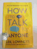 HOW TO TALK TO ANYONE