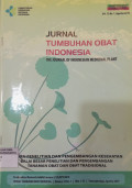 JURNAL TUMBUHAN OBAT INDONESIA