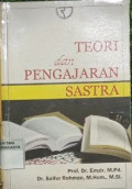 TEORI DAN PENGAJARAN SASTRA